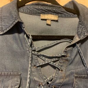 Beautiful Neiman Marcus Denim Dress